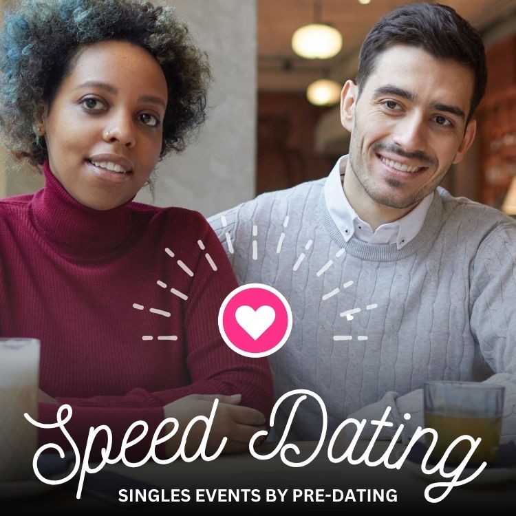 Los Angeles attendees of Speed Dating in California enjoying the event!