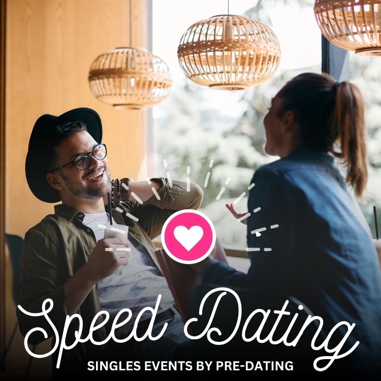 Los Angeles attendees of Speed Dating in California enjoying the event!