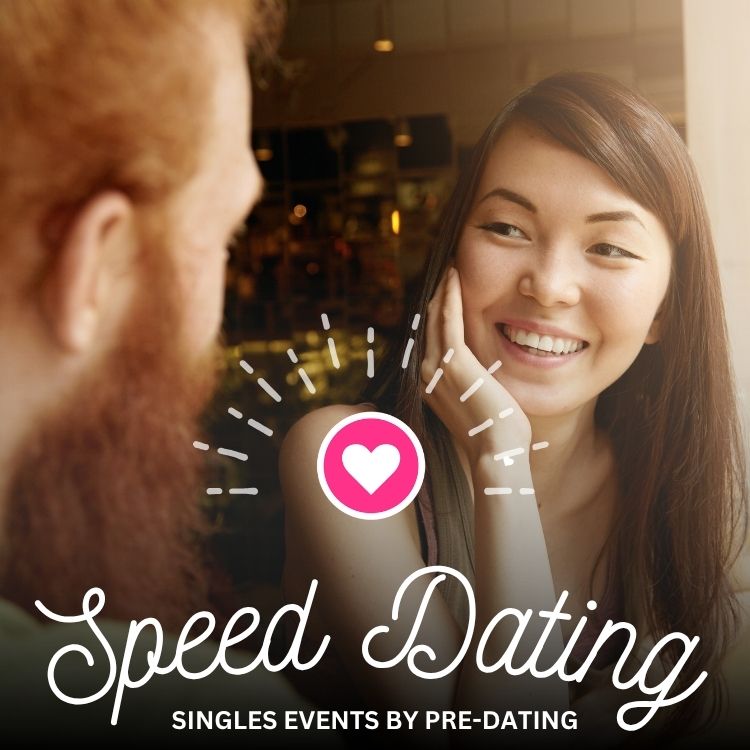 Los Angeles attendees of Speed Dating in California enjoying the event!