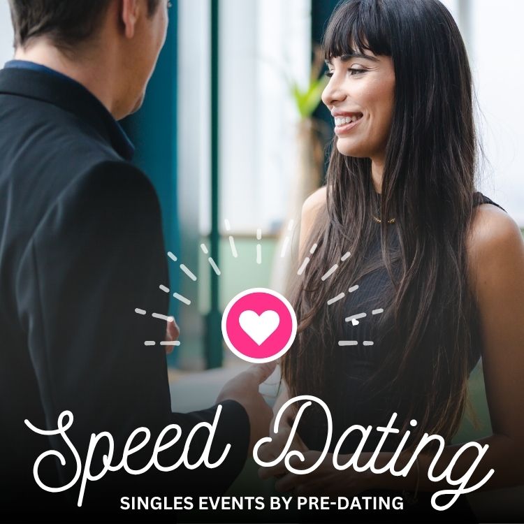 Los Angeles attendees of Speed Dating in California enjoying the event!
