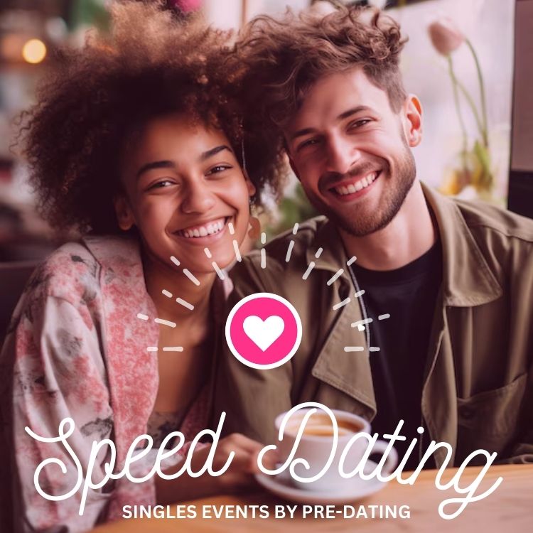 Los Angeles attendees of Speed Dating in California enjoying the event!