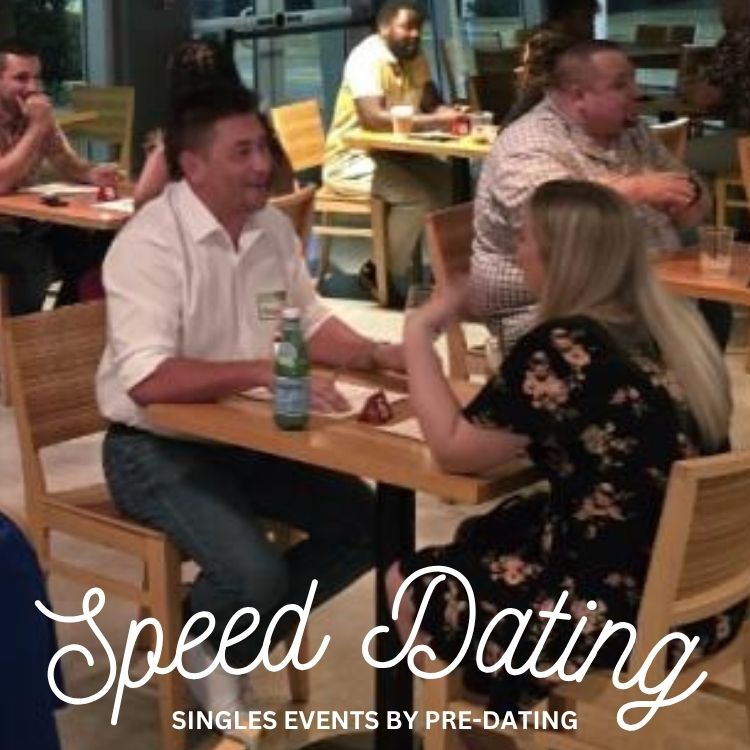Los Angeles attendees of Speed Dating in California enjoying the event!